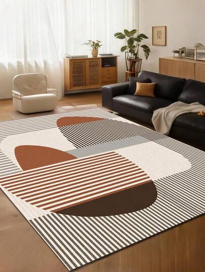 简约时尚室内装饰地毯，新款短毛绒珍珠绒材质室内地毯，客厅地毯，沙发地毯，卧室地毯，防滑床边地毯，餐厅/厨房地毯，办公椅垫，入口垫，户外野餐垫，婴儿爬行软地毯，户外露营垫