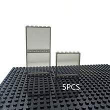 MOC Transparent Panel Window Wall House Construction Accessories DIY House Bricks Toys Parts Compatible 60581 87544 - Multicolor - View 18