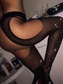 Fishnet Stockings, A Black Fish, Wears Products, Slim And Sexy Ladies' Sexy Stockings. Sexy Lingerie