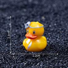 6pcs Halloween Cute Changeable Little Yellow Duck Figurines, Varied Shape Resin Crafts Desktop Decor, Creative Decoration For Holiday, Pretend Play Toy, Suitable For Halloween Home Decor Halloween Decor Fall Decor Room Decor - Multicolor - View 10