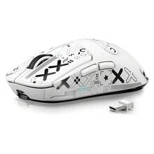 ATTACK SHARK X3 Wireless Gaming Mouse, 49g Ergonomic Computer Mouse, Triple Modes PAW3395 26K DPI Optical Sensor, 200h Battery Life, Programmable Buttons, Gaming Accessories For PC/Laptop/Win - Multicolor - View 13