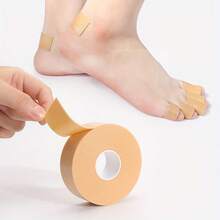1Rolls ,Adhesive Blister Tape Pads,Anti-Wear Blister Prevention Heel Pads Foam Tape,Waterproof Moleskin For Feet,Blister Tape Foot Care Sticker For Hand Foot Heel Toe Reduce Friction Pain - Yellow - View 6