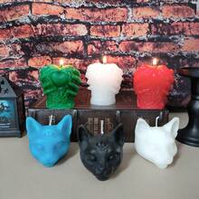 各种万圣节三眼猫、抱心、面纱、香薰蜡烛 - 多款多色 - 查看 3