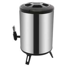 kangten Stainless Steel Insulation Bucket 8L, 15 Insulation Bucket, Cold Bucket, - Silver - View 8