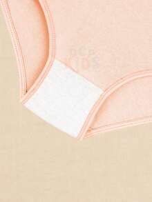 DCP Kids Kit Of 5 Plain Cotton Girls' Panties - 淺粉色 - 查看 2
