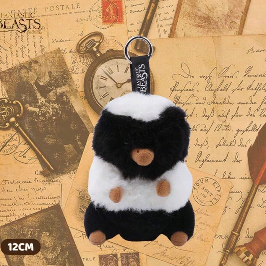 Fantastic Beasts Niffler Plush Keychain - Harry Potter Merchandise, Cute Collectible Gift for Birthday & Christmas - 彩色 - 查看 1