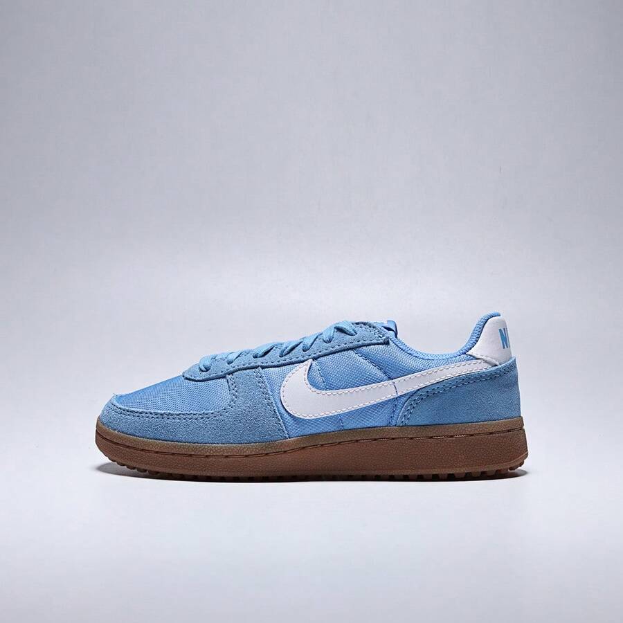 Nike Zapatos casuales de campo (GS), de corte bajo, estilo n.º IF0465-401, para niños - Azul Marino - Ver 1