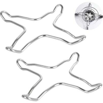 Soporte para Cocina de Gas, Soporte de Acero Inoxidable, Anillo de Estufa de Hierro para Camping, Difusor de Calor, Soporte para Ollas Pequeñas para Cocinar en la Cocina