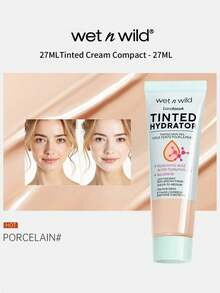 Wet N Wild Photo Focus Tinted Face Primer - Porcelain, 27ml - Porcelain White-27ml - View 1