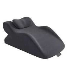 Almofada Cuneiforme Lombar para Cama, Almofada de Descanso para Sentar-se na Cama, Almofada de Espuma de Memória para Adultos para Apoio Lombar, Refluxo Ácido, Ronco, para Dormir, Elevação das Costas, Pernas e Suporte para os Joelhos