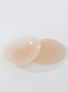 Pétalos de pecho autoadhesivos sensibles a la temperatura corporal, sin pegamento, finos y transpirables, parches de silicona invisibles para mujeres, reutilizables para el verano