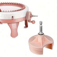 Knitting Machine Quick Rotating Tool, Easy To Install Knitting Machine Adapter With 1/4 "Hexagonal Drill Bit - Compatible With Sentro 22/40/48, Perfect For Beginners And Craftsmen