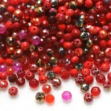200 piezas de cuentas redondas de vidrio verde de 4mm para hacer joyas y manualidades DIY