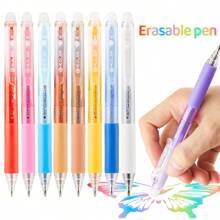 1 Sets Of Color Retractable Quick Drying Neutral Pens With Large Capacity 12/24/36 Pieces Of Erasable Gel Pen, Paint Marker Pen, Quick Drying And Continuous Ink Neutral Pen, Suitable For Back To School Season, Art Supplies