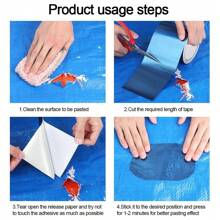 RV Markisen Reparatur Band Für Plane Boot Abdeckungen Zelt Segel Band Riss Reparatur Patch Wasserdicht UV Proof Outdoor Reparatur Band