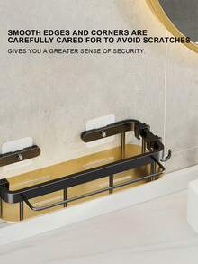 Easy To Install No Drilling Triangle Shelf For Kitchen Sink, Double Layer Storage Rack For Bathroom, Strengthened Multifunctional Shelves For Bathroom, Multipurpose Use In Outdoor/Restroom - Multicolor - View 6