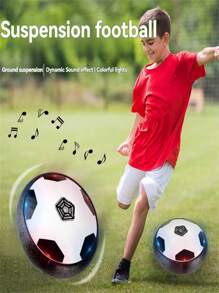 Kinder Hover Fußball mit Licht, bodenebenes Schweben, stoßfest, interaktives Familiensportspielzeug für drinnen und Outdoor für Jungen und Mädchen