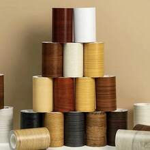 1 Roll 5m X 10cm Self-Adhesive Wood Grain Edge Banding - For Home Decoration, Door Frame Covering, Hole Repair, Door Frame Wall Edge Decoration, Suitable For DIY