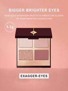 Charlotte Tilbury Charlotte Tilbury Paleta de Lujo EXAGGER-EYES - 0.18 OZ./5.2g (SE ENVÍAN AL AZAR LAS VERSIONES ANTIGUA Y NUEVA)