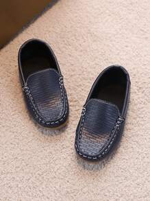 Spring & Autumn Kids Leather Loafers, Boys Casual Shoes, Girls Mary Jane Flats, Parent-Child Shoes, Big Kids School/Princess Shoes