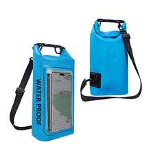 2L Sac étanche, sac bandoulière étanche pour sports de plein air, convient pour la natation, la plongée, la navigation, la pêche et les activités de plage, étui étanche pour téléphone, sac de sport, sac de voyage, accessoires de vacances - Multicolore - Voir 27