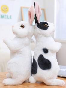 Aufrechte Kaninchen Plüschfiguren, 24cm, sortierte Farben, Polyester, perfekt für Halloween, Thanksgiving, Weihnachten, Neujahr, Valentinstag, Muttertag, Karneval, Ostern, Zuhause, Büro, Auto, Outdoor Deko