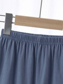 3件装男童薄款上衣，简约休闲卡通恐龙印花儿童内衣，夏季款