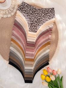 21pcs/Set Ladies Solid Color Self-Adhesive Comfortable Thongs - Multicolor - View 3