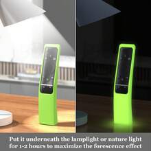 Funda protectora de silicona con diseño vertical, compatible con el control remoto curvo de Smart TV serie BN59, que brilla en la oscuridad, ligera, antideslizante, para el Día de la Mujer, artículos de viaje, recuerdos de boda, Y2k, dormitorio, accesorios de coche para mujeres, decoración de cocina - Multicolor - Ver 4