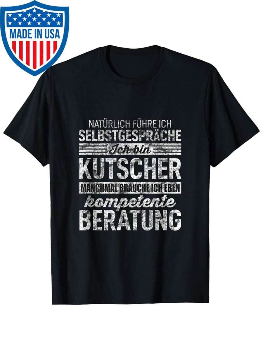 Coachwoman Horse Trolley Horse Wirt Carriage I Am Kutscher T Shirt