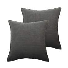 2pcs Creamy Snowflake Herringbone Throw Pillow Covers, Soft & Breathable Square Cushion Covers, Polyester Fiber Material, Size Options: 40x40cm, 45x45cm, 50x50cm, Minimalist Herringbone Pattern Creates A Cozy Atmosphere, Suitable For Home Decor In Living Room And Bedroom, No Pillow Inserts.