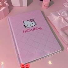 Sanrio Sanrio A5 Thick Hard Cover Kawaii Kitty Student Office Notebook, High Aesthetics Girl's Diary,For School Supplies,Back To School