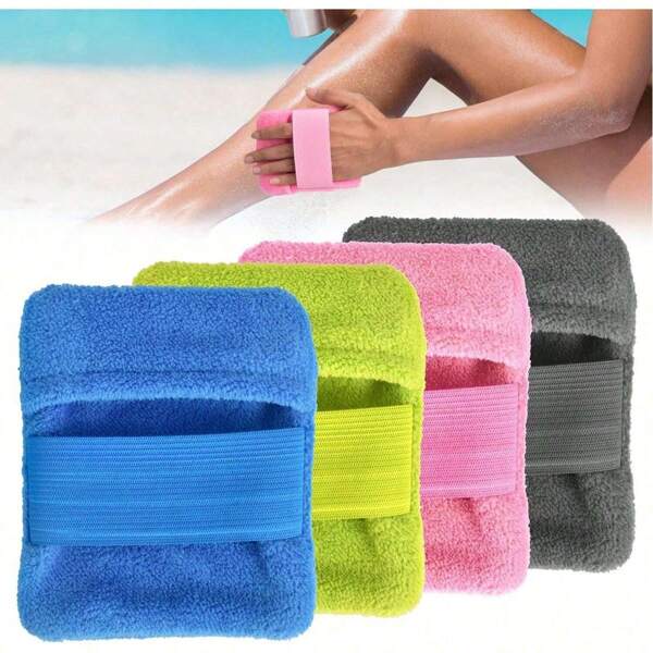 1 pièce Éliminateur de sable pour plage, sac éliminateur de sable, pochette de poudre, brosse éliminatrice de sable pour les vacances à la plage, le camping (ne contient pas de poudre de talc)