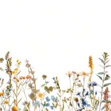 1 Piece Of Wildflower Square Sticky Notes, Suitable For Offices, Schools, And Homes - Flower Design, Paper Material, Ideal For Organization And Reminders, Office Supplies | Flower Stickers | Durable Adhesive