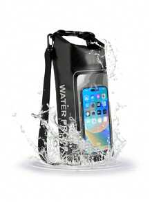 2L Sac étanche, sac bandoulière étanche pour sports de plein air, convient pour la natation, la plongée, la navigation, la pêche et les activités de plage, étui étanche pour téléphone, sac de sport, sac de voyage, accessoires de vacances - Multicolore - Voir 9