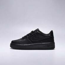 Nike Giày thể thao thường ngày cổ thấp Air Force 1 LE (GS) DH2920-001 cho bé trai - màu đen - Xem 1
