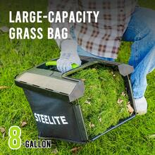 Deli Steelite 21V 13-Inch Cordless Lawn Mower – Brushless Motor, 5-Level Cutting Height Adjustment, 4.0Ah Battery & Charger, Lightweight For Small To Medium Yards - US B Type Plug(110-127V) - View 6