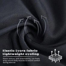 Pantaloni da ciclismo da uomo XTIGER, con imbottitura 5D per il sedile, tre tasche, pantaloni da ciclismo con strisce antiscivolo, leggings da ciclismo da uomo, comodi e aderenti, traspiranti e ad asciugatura rapida, adatti per sport all'aperto e attrezzatura da ciclismo casual