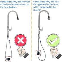 18.34oz(520g/1.15lb) Universal Kitchen Pull Down Faucet Hose Weight Ball, Sink Basin Pull Out Sprayer Heavy Gravity Replacement Parts - None - View 3