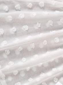 Cubre traje de baño de estilo vacacional blanco para niñas, ligero y cómodo para nadar, fiestas, salidas. Adecuado para combinarlo con trajes de baño u otras prendas en verano