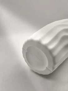 1 قطعة من الأواني الزهور الكبيرة الحديثة القائمة على الأرض لديكور المنزل - إناء زخرفي من البلاستيك خفيف الوزن، ديكور الغرفة، ديكور الغرفة الجمالي، ديكور الغرفة للفتيات المراهقات، إناء زهور جمالي من الزجاج