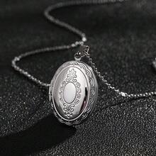 Personalized With Your Own Photo Stainless Steel Locket Necklace,Photo Necklace,Photo Locket,Keepsake Photo Frame Charm Gold,Silver Stylish,Unisex,Simple,Vintage,Goth,Cuties,Casual Custom,Personalized,Unique Ideal Gifts For Him,Ideal Gifts For Her Her,Boyfriend,Girlfriend,Dad,Mom,Family,Friends,Pets,Son,Daughter,Grandparents For Anniversaries,For Birthdays,For Daily Wear,For Weddings,For Graduation,For Prom,For Party - Multicolor - View 6