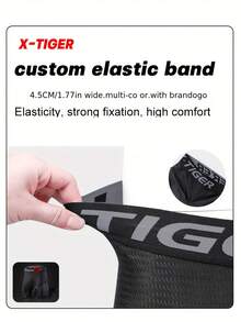 X-TIGER Herren Radunterhose mit 5D Polsterung, Sportfahrrad/MTB Liner Shorts mit rutschfesten Beingriffs