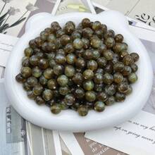 新款50-100颗魔力星空细闪树脂珠8-10mm圆形石珠水晶散珠光滑间隔珠手链串珠饰品制作DIY友谊手链项链耳环工艺品 - 彩色 - 查看 46