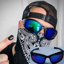 Unisex Classic Polarized Vintage Driving Glasses, Colorful Graffiti Frame Arms, High-Quality PC Frame, Classic Simple Eye Protection Decorative Glasses, Metal Hinges, Suitable For Daily And Outdoor Activities, Anti-Wind, Anti-Sunlight, Anti-Dust, Anti-Rain, Anti-Sand, Suitable For Camping, Parties, Shopping, Leisure, Reading, 95% Lens Shading, Suitable For New Year, Valentine's Day, Easter, Thanksgiving, Father's Day, Christmas Gifts