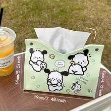 Sanrio صندوق مناديل جلدي مقاوم للماء من هالو كيتي سانريو، صندوق مناديل، حامل مناديل، حامل مناديل المائدة، صندوق مناديل المطبخ، صندوق مناديل ديكور المنزل، صندوق مناديل مقاوم للماء للحمام، ديكور العطلات، ديكور الغرفة، ديكور الزفاف، صندوق تخزين، أدوات منزلية، حفلة عائلية في العطلات