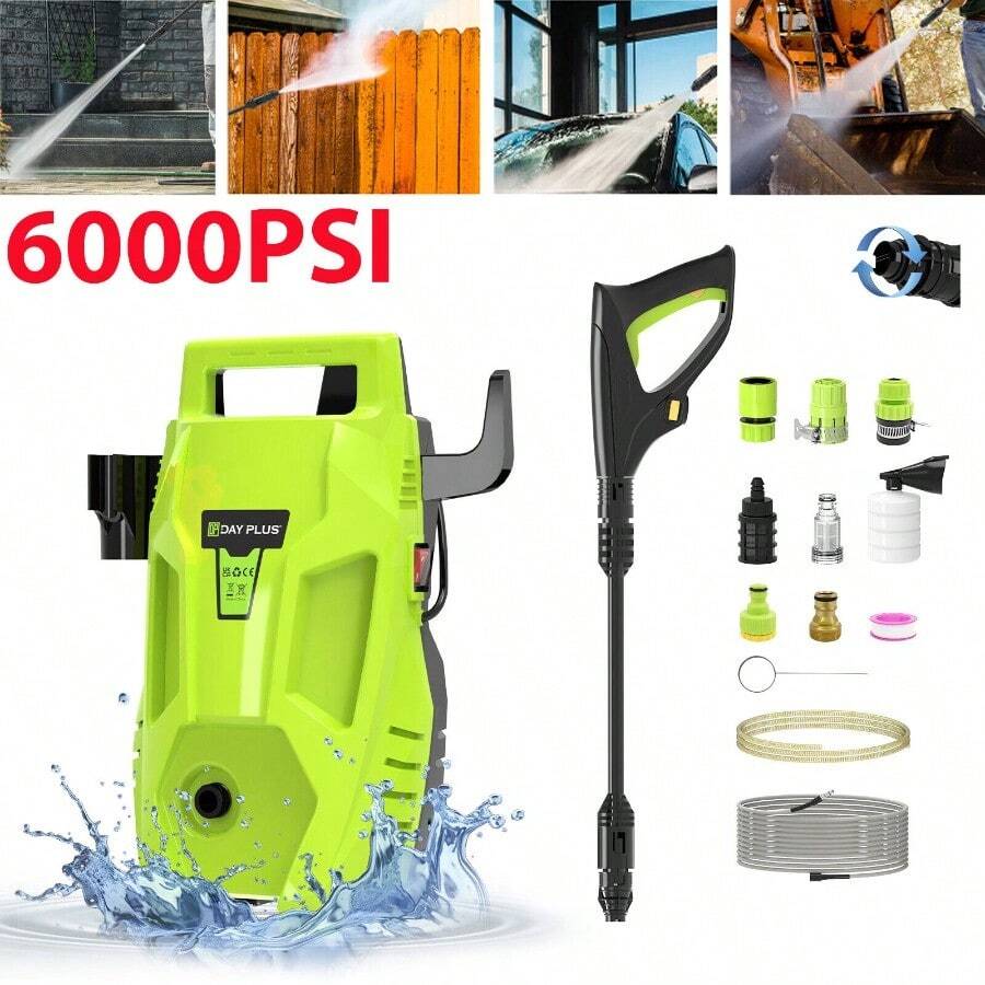 Electric Pressure Washer 5000 PSI High Pressure Washer Portable Powered Washer - 如圖 - 查看 1