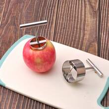 304 Stainless Steel Apple Corer Digger, Fruit And Vegetable Corer Stew Rock Sugar Snow Pear Mold Fruit Corer Digger Apple Rice