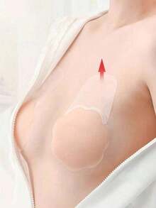 2 Miếng Dán Nâng Ngực Không Núm Vú, Miếng Dán Nâng Ngực Bằng Silicone, Miếng Dán Nâng Ngực, Miếng Dán Nâng Ngực, Phụ Kiện Halloween, Mùa Thu, Đám Cưới, Phụ Nữ, Miếng Dán Ngực, Áo Ngực Không Dây, Miếng Dán Nâng Ngực, Bộ Đồ Lót, Miếng Dán Nâng Ngực, Đồ Lót Du Lịch, Áo Gợi Cảm - Màu be - Xem 6