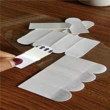 12 Pairs (24 Pcs) Picture Hanging Kit, Heavy Duty Adhesive Hanger, Strong Double-Sided Hook & Loop Tape, No Nails Sticky Wall Strips, Removable Damage-Free - White - View 5